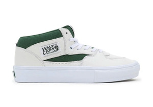 Vans Shoes: Vans Skate Half Cab White/Green