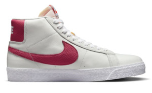 Skate Sale: NikeSB Zoom Blazer Mid Iso Shoe White / Sweet Beet