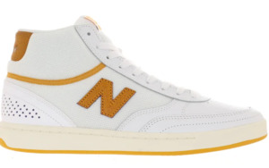 New Balance Numeric 440 High Shoe White w Yellow