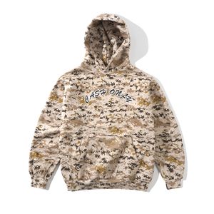 Hoodies: Cash Only Logo Pullover Hood Camo