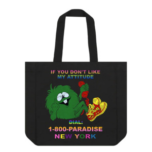 Paradise NYC Attitude Tote Bag