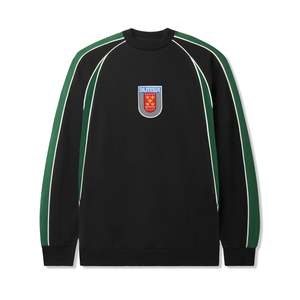 Crew Necks: Butter Goods Crown Crewneck Black