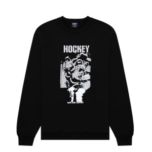 Crew Necks: Hockey God Of Suffer 2 Crew Sweat Black