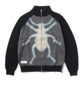 Butter Goods: Butter Goods Beetle Zip Thru Knit Sweater