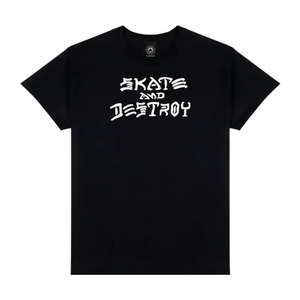 Thrasher Magazine Skate And Destroy Tee Black