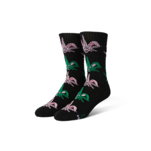 Huf X Freddie Gibbs: HUF X FREDDIE GIBBS LUCKY CREW SOCK