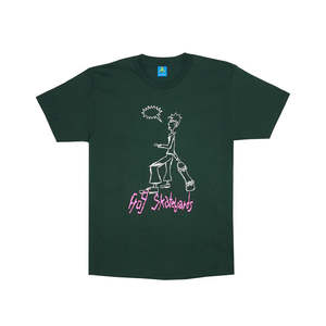 Frog Skateboards: Frog Skateboards Skater T-Shirt Green