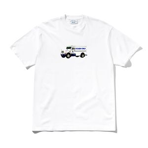 T Shirts: Cash Only Money Truck tee White