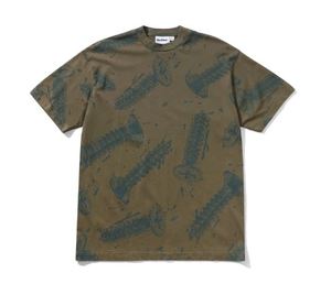 Butter Goods Screw T-Shirt Washed Fatigue