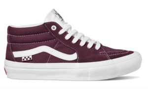 Vans Shoes: Vans Skate Grosso Mid Shoe Wrapped Wine