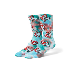 Huf Microdose Tiedye Sock Blue