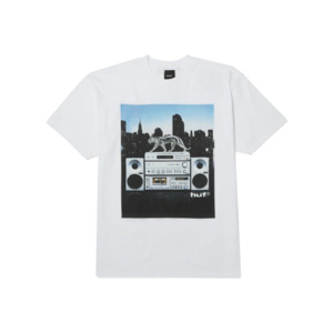 Huf Midnight Radio Tee White