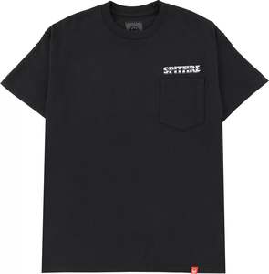 Spitfire: Spitfire Burnout Pocket Tee Black