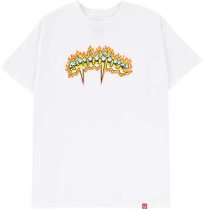 Spitfire Chrome Venom Tee White