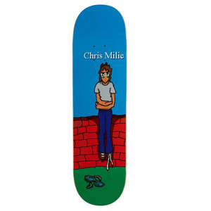 Skate: Frog Chris Milic Broken Glasses Deck 8.38"