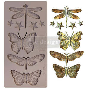 Prima Marketing - Re-Design Decor Moulds - Insectica & Stars