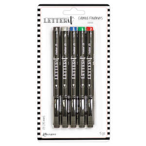 Ranger - Letter It Coloured Fineliners - Classic