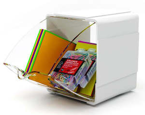 Tools Storage Bags Deflecto: Deflecto Storage - Tilt Bins Single