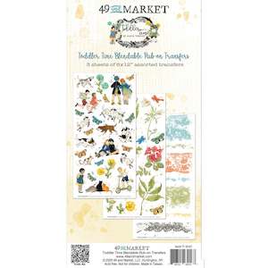 49 and Market - Toddler Time - 6x12 Blendable Rub-ons
