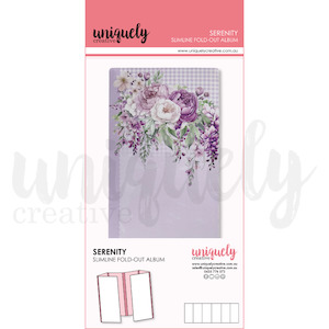 Uniquely Creative - Serenity - Slimline Fold-Out Album