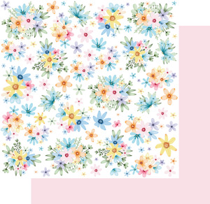 Uniquely Creative - Colour Crush - 12x12 Pattern Paper "Glowing Up"