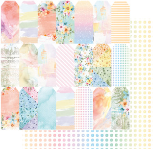 Uniquely Creative - Colour Crush - 12x12 Pattern Paper "Vibrant"