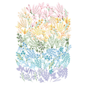 Collectables Ephemera Uniquely Creative: Uniquely Creative - Colour Crush - Vellum Creative Cuts (Ephemera)