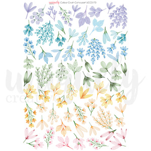 Uniquely Creative - Colour Crush - A4 Cut-A-Part Sheet