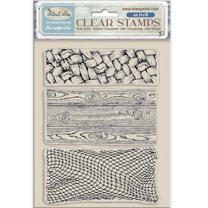 Stamperia - Silent Sea - Acrylic Stamp 14x18cm