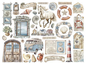 Stamperia - Silent Sea - Die Cuts