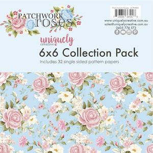 Uniquely Creative - Patchwork Roses - 6x6 Collection Pack