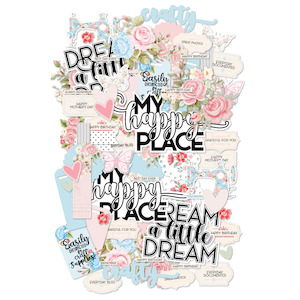 Uniquely Creative - Patchwork Roses - Creative Cuts (Ephemera)