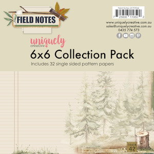 Paper Pads Packs Uniquely Creative: Uniquely Creative - Field Notes - 6x6 Collection Pack