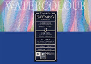 Fabriano -Studio Watercolour Pad - Cold Pressed A4 300gsm