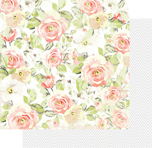Uniquely Creative - Full Bloom - 12x12 Pattern Paper "Floral"
