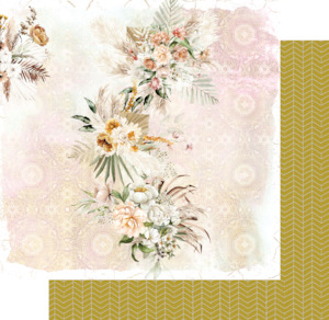 Uniquely Creative - Boho Picnic - 12x12 Pattern Paper "Freya"