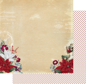 Uniquely Creative - A Very Vintage Christmas - 12x12 Pattern Paper "Meet Me Unde&hellip;
