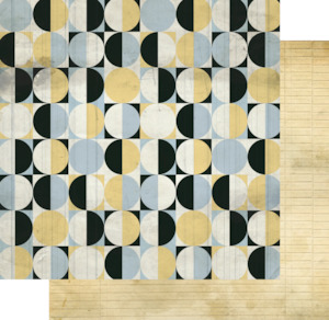 Uniquely Creative - Main Street - 12x12 Pattern Paper "Newsagency"