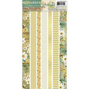 49 and Market - Botanical Buzz - Washi Tape Sheet Set (2pcs)