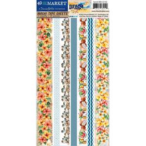 49 and Market - Beach Vibes - Washi Tape Sheet Set (2pcs)