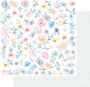 Uniquely Creative - Heart & Soul - 12x12 Pattern Paper "Just Start"