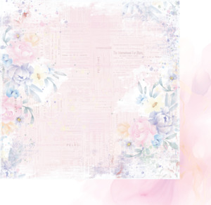 Uniquely Creative - Heart & Soul - 12x12 Pattern Paper "Be Happy"