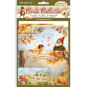 Collectables Ephemera Stamperia: Stamperia - Whispering Woods - Cards Collection
