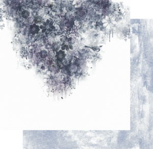 Uniquely Creative - Indigo & Violet - 12x12 Pattern Paper "Shared Secrets"