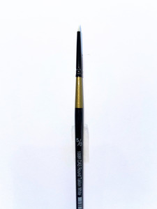 DAS -Taklon Short Handled Brushes - Round - 5/0