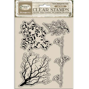 Stamps Stamperia: Stamperia - Herbarium Silvae - Acrylic Stamp 14x18cm "Tree Branches"