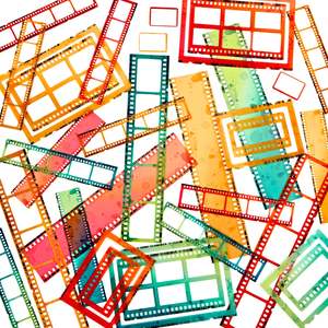 49 and Market - Vintage Artistry Sunburst - Acetate Filmstrip Frames