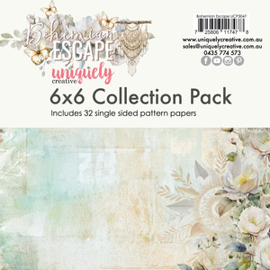 Uniquely Creative - Bohemian Escape - 6x6 Collection Pack”