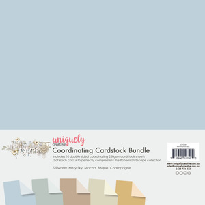 Uniquely Creative - Bohemian Escape - 12x12 Coordinating Cardstock Bundle (10pk)”