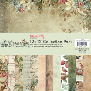 Uniquely Creative - Botanical Chronicles - 12x12 Collection Pack (12 Papers)